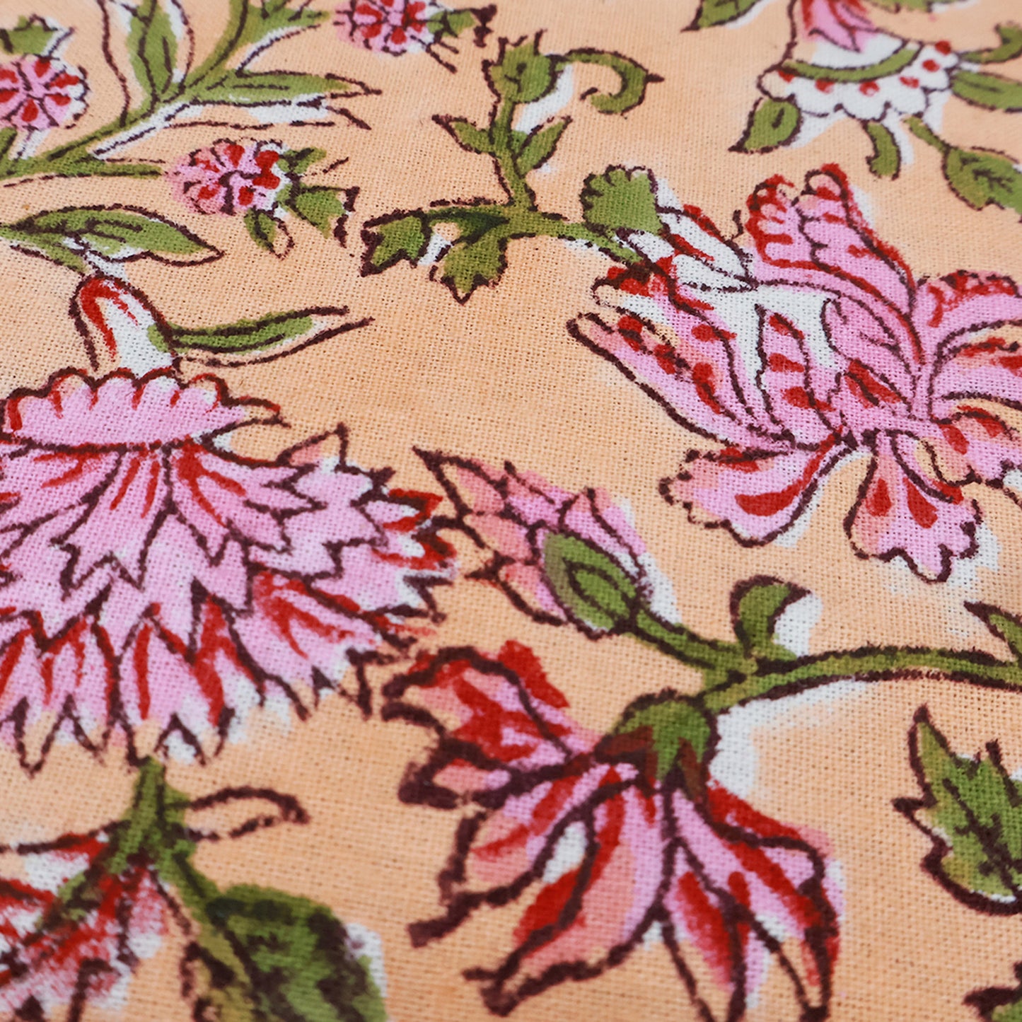 Hand Block Printed Cotton Rectangle Tablecloth For Dinning Decor - My Store