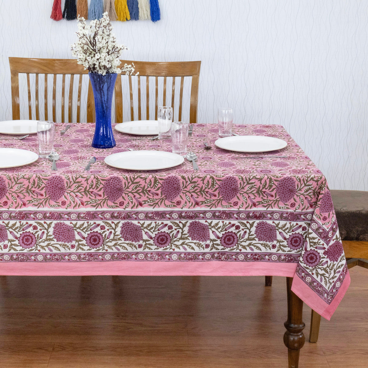 Rectangular Block Print Tablecloths