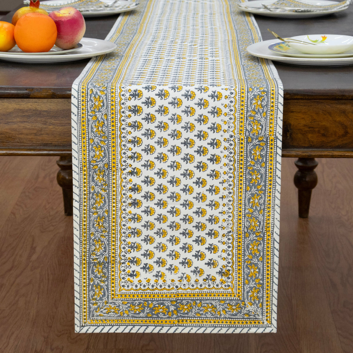 Hand Block Print Table Runner