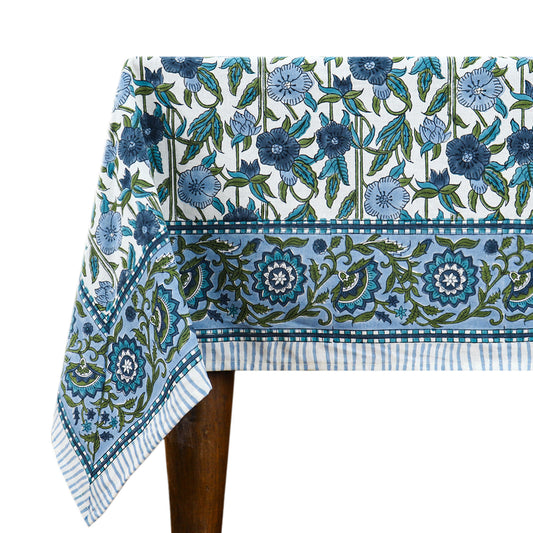 Dinning Table Cover - Block Printed - Handmade - Customize - My Store