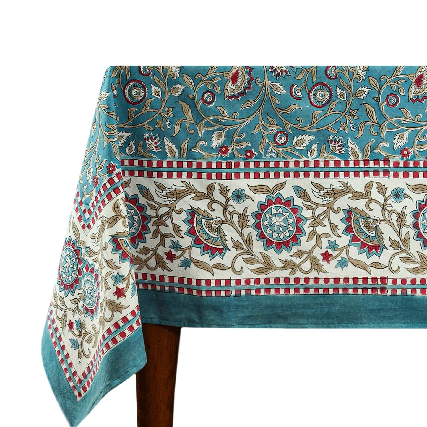 Rectangle Tablecloths, Dining Table Cover Set, Cotton Table Linens, - My Store