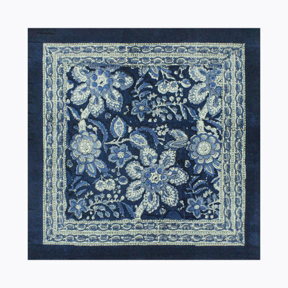 Block Printed Cotton Floral Pattern for Wedding Set Of 4 Napkins - My Store