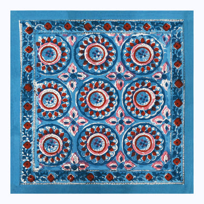 Hand Block Printed Cotton 4 Pieces Napkins Set - My Store