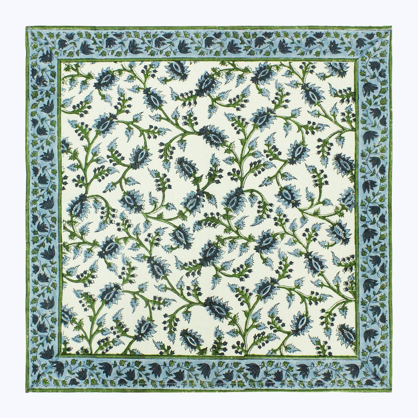 Indian Hand Block Printed Cotton Napkins Set Of 4 - My Store