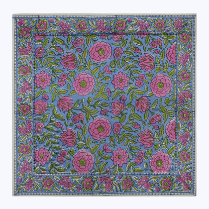 Handmade Block Printed Cotton Napkins Set Of 4 - My Store