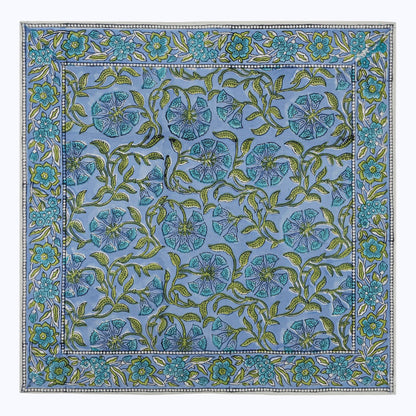 Cotton Handmade Block Printed Napkins Set Of 4 - My Store