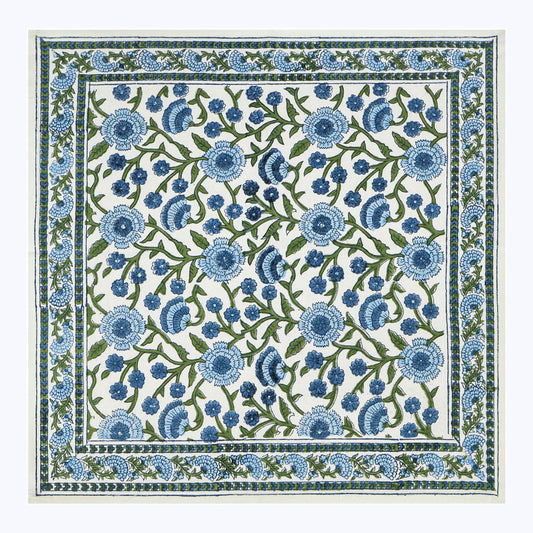 Indian Handmade Block Printed Cotton Napkins Set Of 4 - My Store