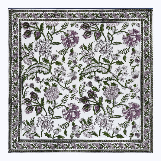 Indian Handmade Block Printed Cotton Napkins Set Of 4 - My Store