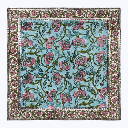 Hand Block Printed Cotton Napkins Set Of 4 - My Store