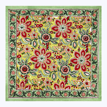 Indian Hand Block Printed Cotton Napkins Set Of 4 - My Store