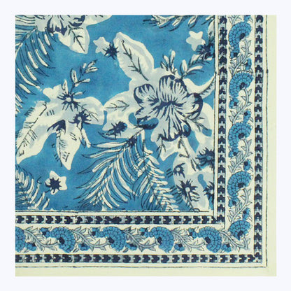 Cotton Hand Block Printed Napkins Set Of 4 - My Store
