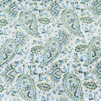 Green & White Rectangle Dining Table Cover - Home Living Table Linen - My Store