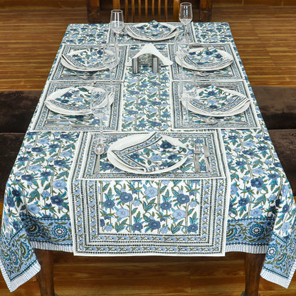 Dinning Table Cover - Block Printed - Handmade - Customize - My Store