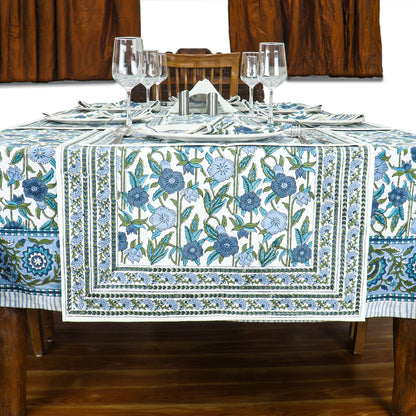 Dinning Table Cover - Block Printed - Handmade - Customize - My Store