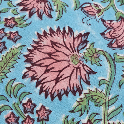 Cotton Hand Block Printed Rectangle Tablecloth for Dinning Decor - My Store