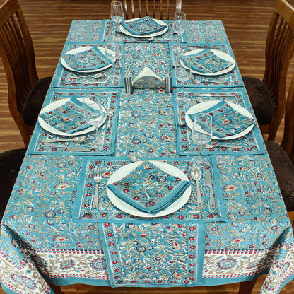 Rectangle Tablecloths, Dining Table Cover Set, Cotton Table Linens, - My Store