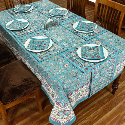 Rectangle Tablecloths, Dining Table Cover Set, Cotton Table Linens, - My Store