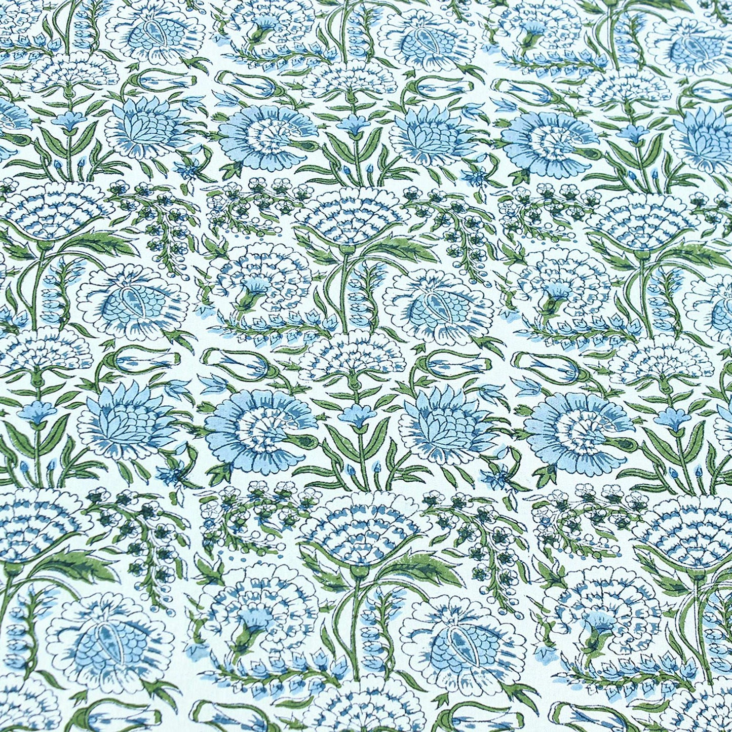 Indian Hand Block Printed Cotton Tablecloth For Dining - My Store