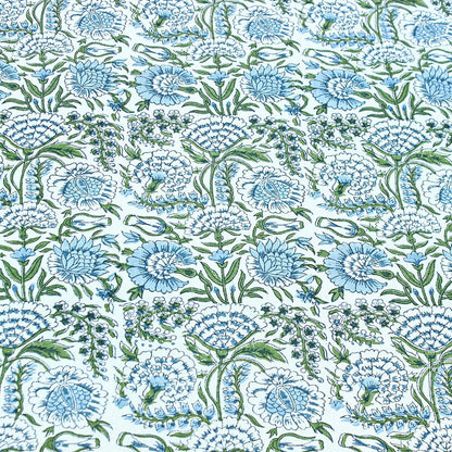 Indian Hand Block Printed Cotton Tablecloth For Dining - My Store