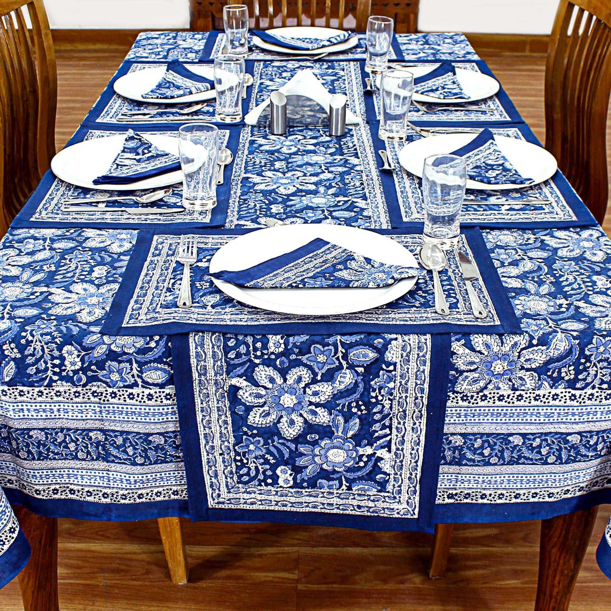 Indian Handmade Table Cloth For Dinning Decor - My Store