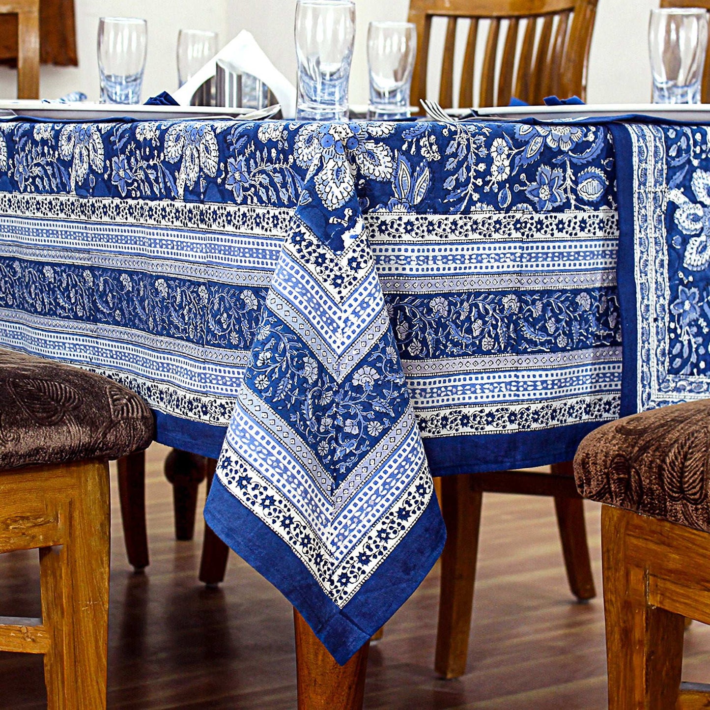 Indian Handmade Table Cloth For Dinning Decor - My Store