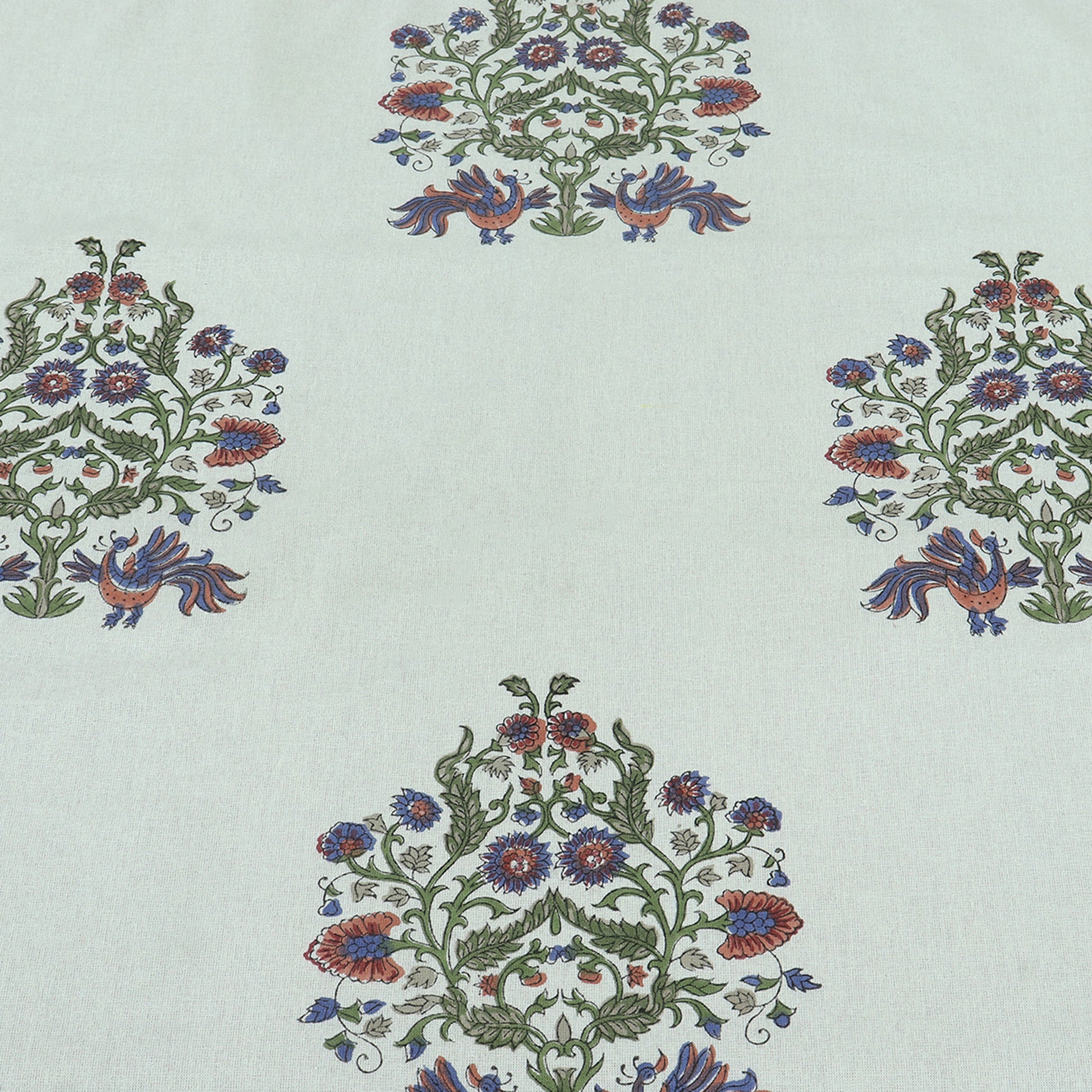 Indian Block Printed Tablecloth - Thanksgiving Table Linen - My Store