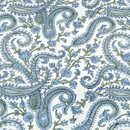 Blue & Green Dining Tablecloth, Wedding Parties Table Decor - My Store