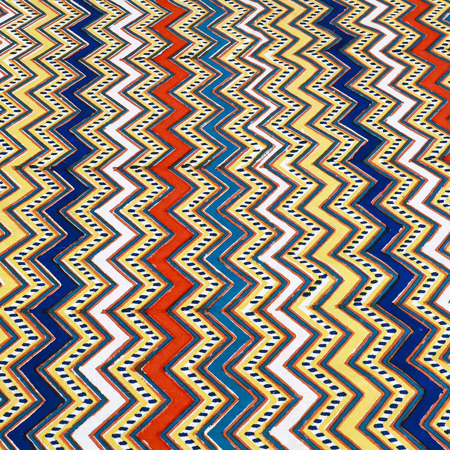 Handmade Multi Color Cotton Yellow Rectangle - My Store