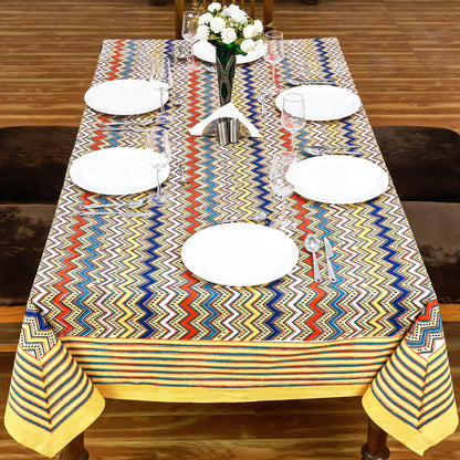 Handmade Multi Color Cotton Yellow Rectangle - My Store