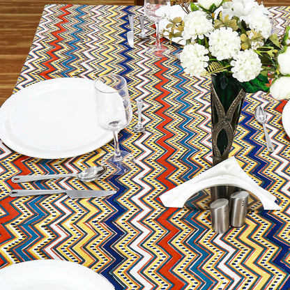 Handmade Multi Color Cotton Yellow Rectangle - My Store