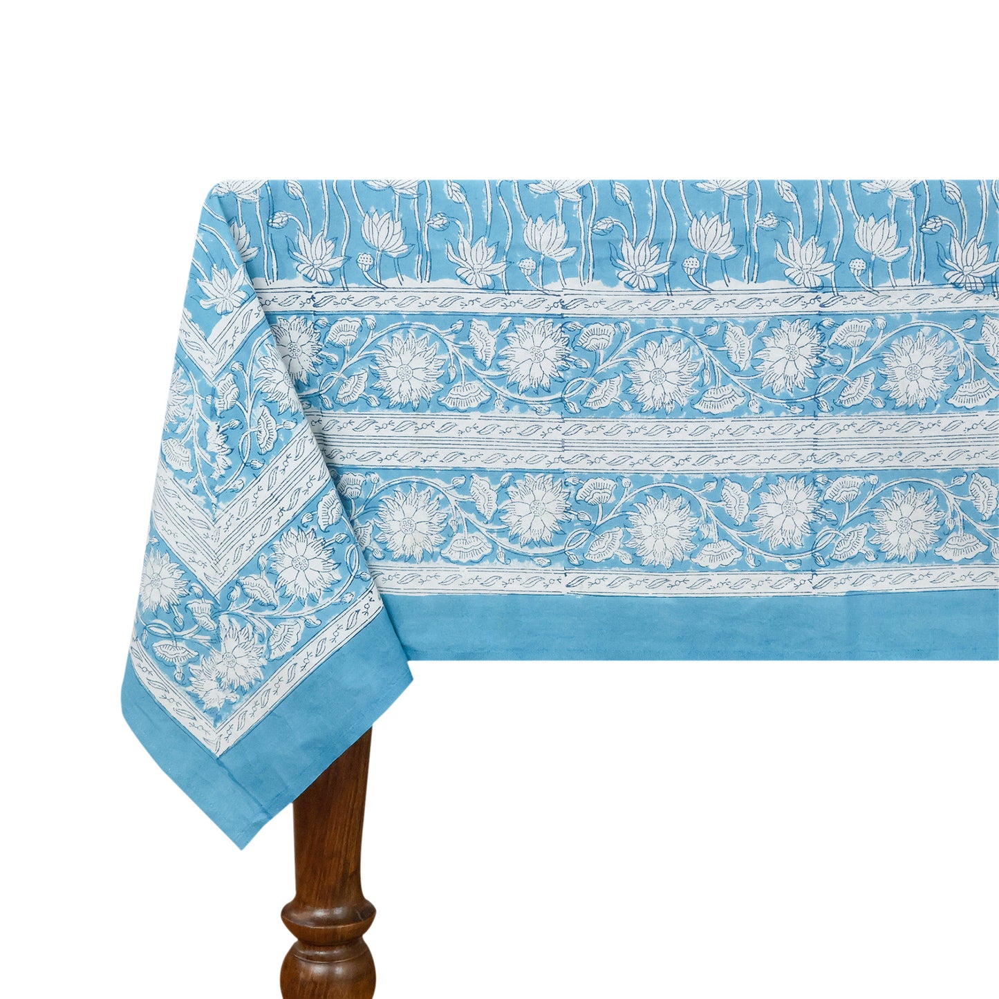 handmade tablecloth, blue and white tablecloth, block printed table cover, cotton table cover, premium cotton tablecloth, floral tablecloth, indian tablecloth, Jaipuri tablecloth, green and pink table linens, boho home decor, table cover for dinning table cover, rectangle table cover, table cloth for dinning decor, custom table cloth,  washable table cloth, outdoor tablecloth, indoor tablecloth, gifts for fathers day