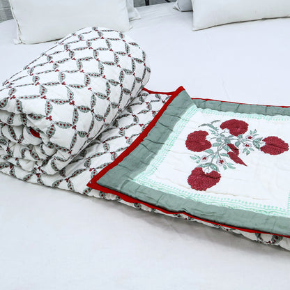 Hand Block Printed Cotton Quilts - My Store