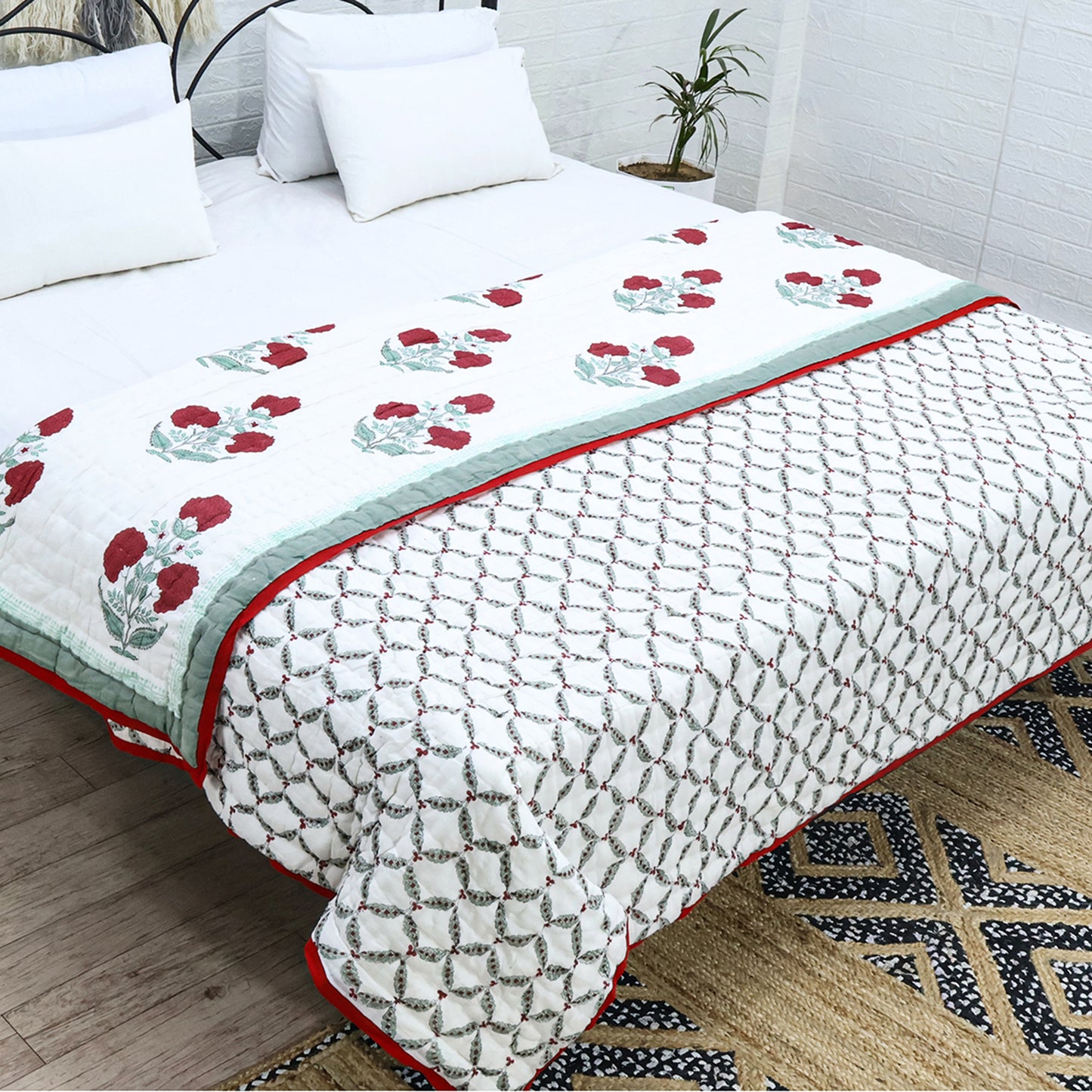 Hand Block Printed Cotton Quilts - My Store