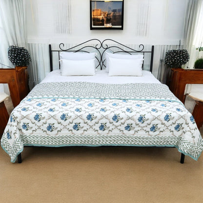 Handmade Block Printed Cotton Quilts - My Store