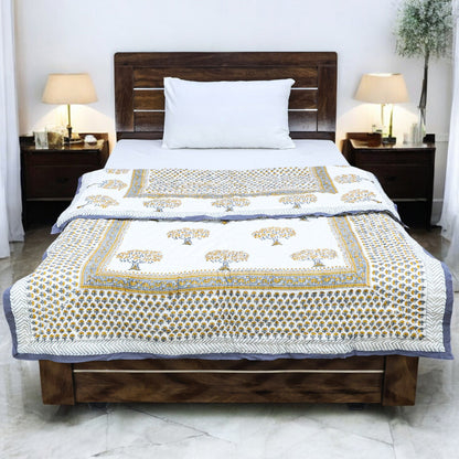 Hand Block Print Cotton Quilts - My Store