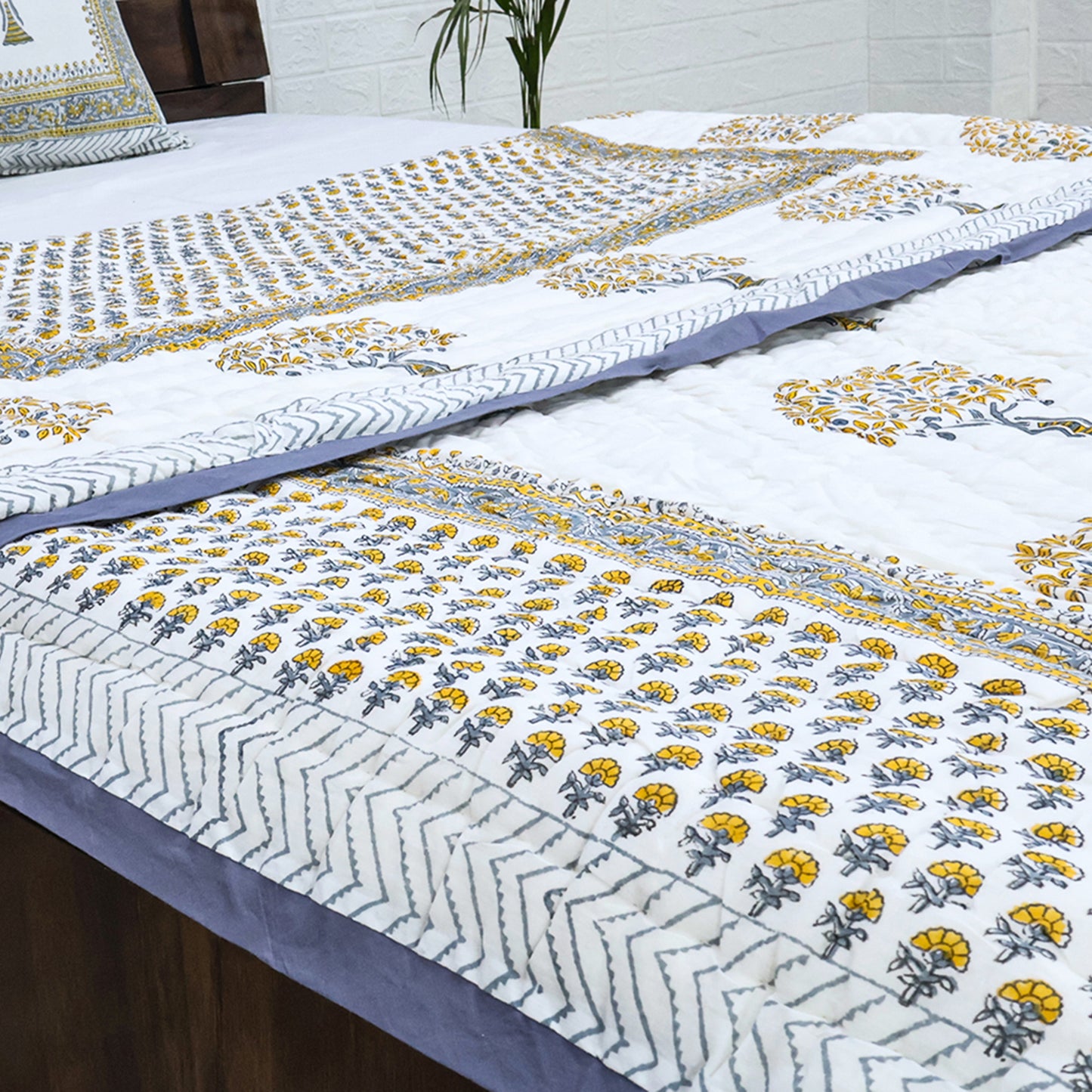 Hand Block Print Cotton Quilts - My Store