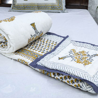 Hand Block Print Cotton Quilts - My Store