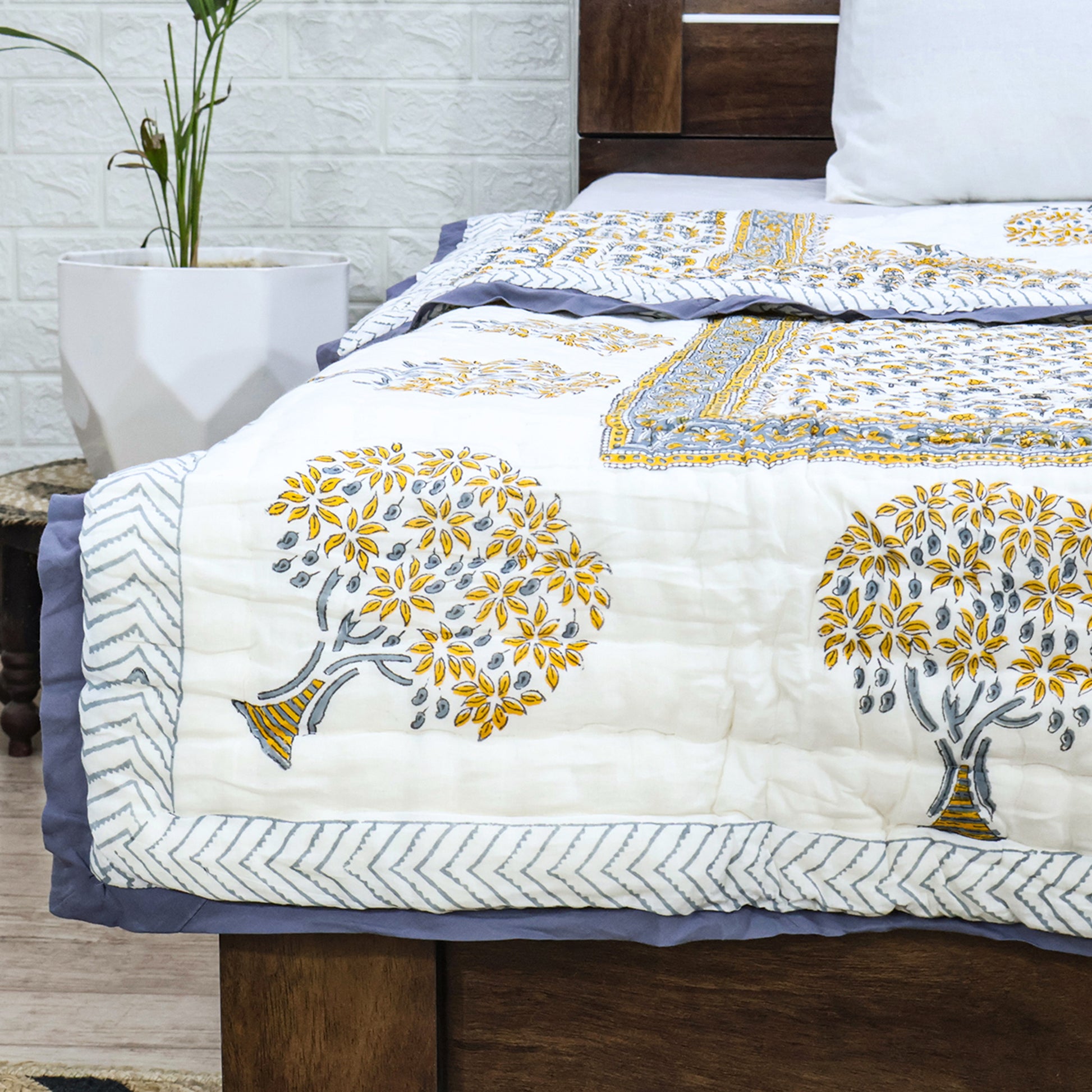 Hand Block Print Cotton Quilts - My Store