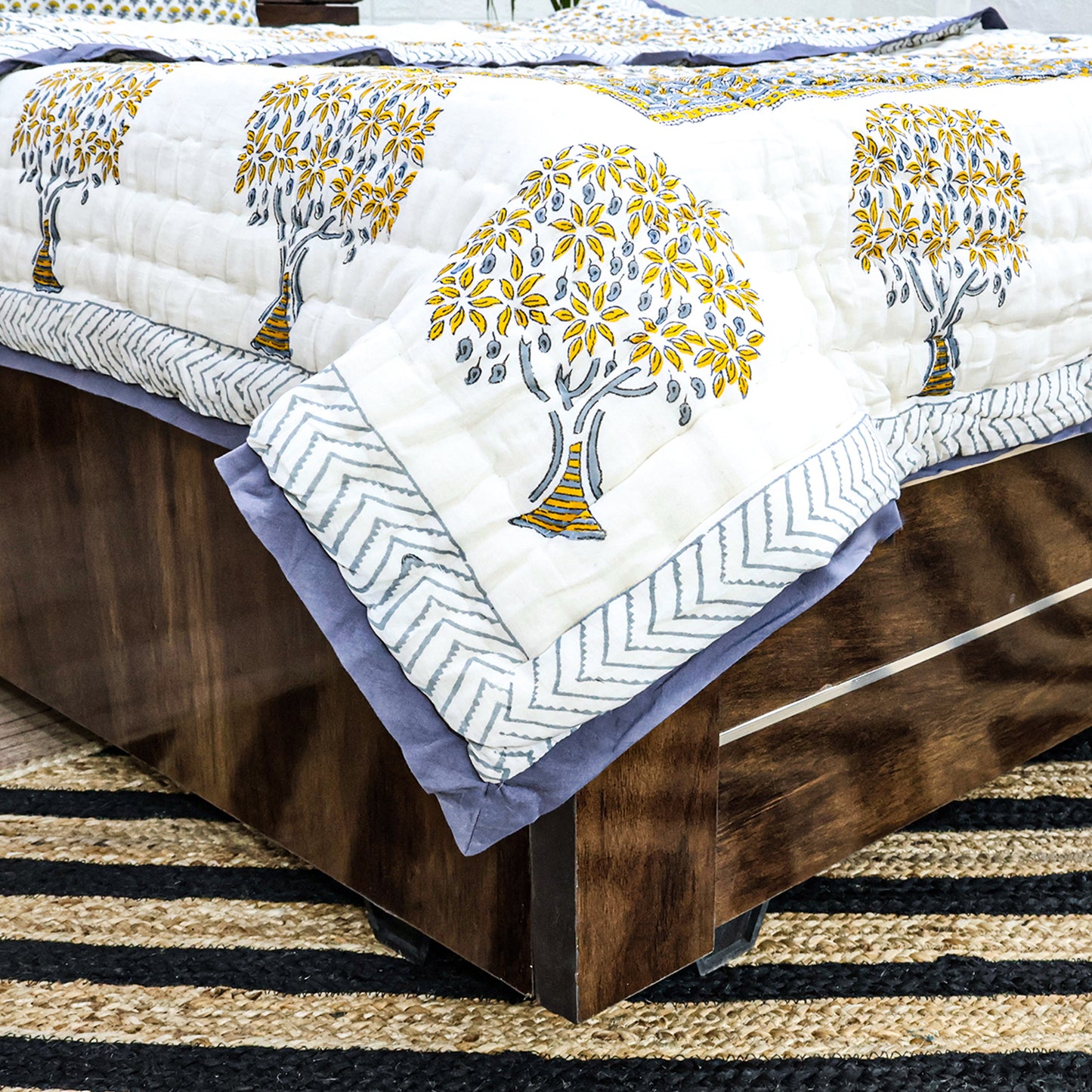 Hand Block Print Cotton Quilts - My Store