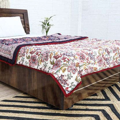 Indian Handmade Cotton Block Print Quilts - My Store