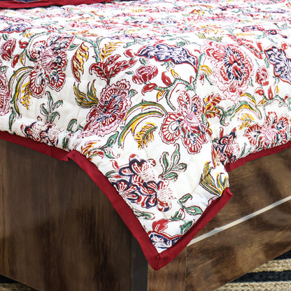 Indian Handmade Cotton Block Print Quilts - My Store