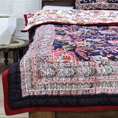 Indian Handmade Cotton Block Print Quilts - My Store