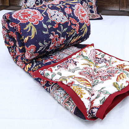 Indian Handmade Cotton Block Print Quilts - My Store
