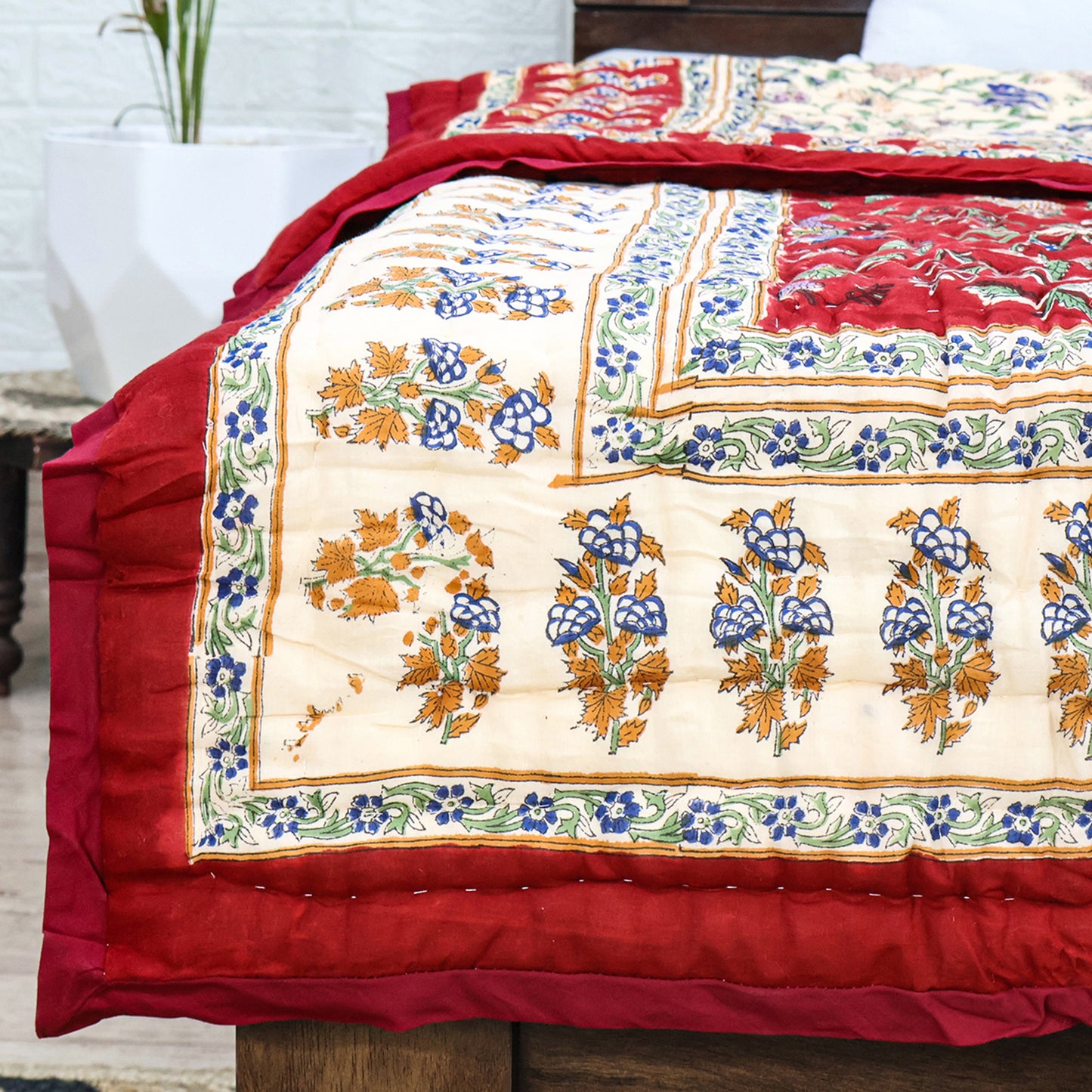 Hand Block Printed Cotton Quilts - My Store