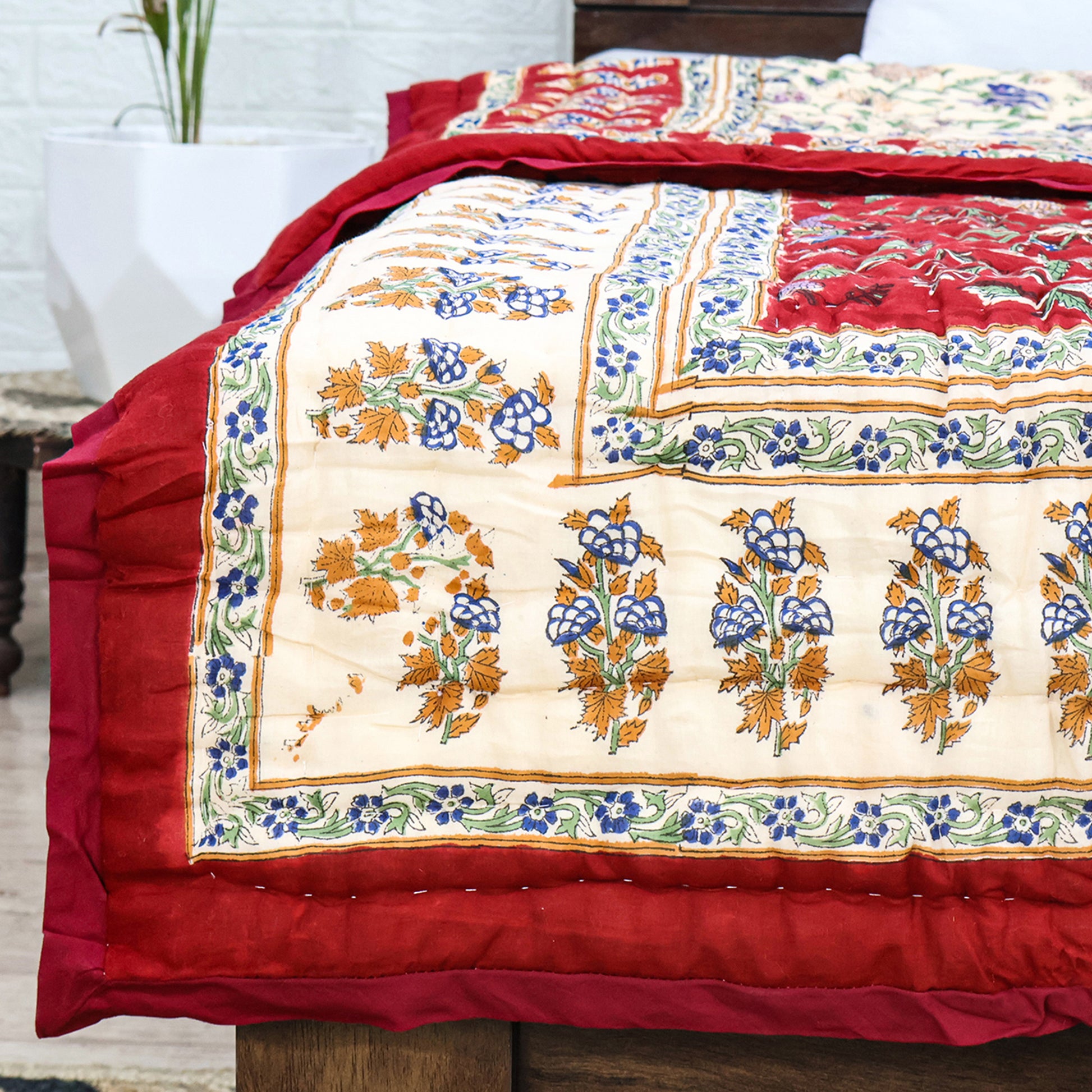 Hand Block Printed Cotton Quilts - My Store