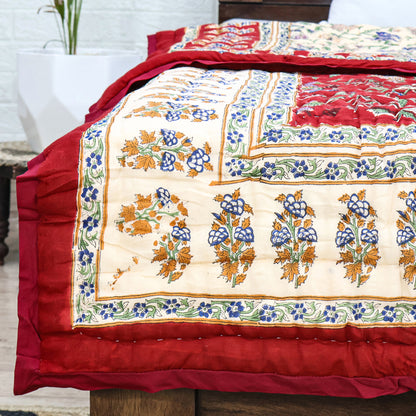 Hand Block Printed Cotton Quilts - My Store