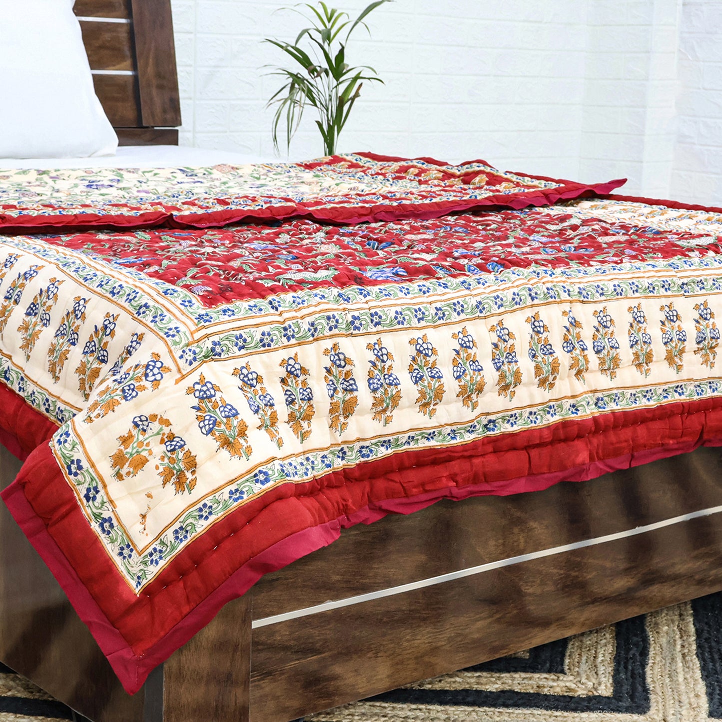 Hand Block Printed Cotton Quilts - My Store